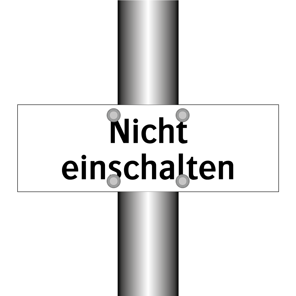 Nicht einschalten