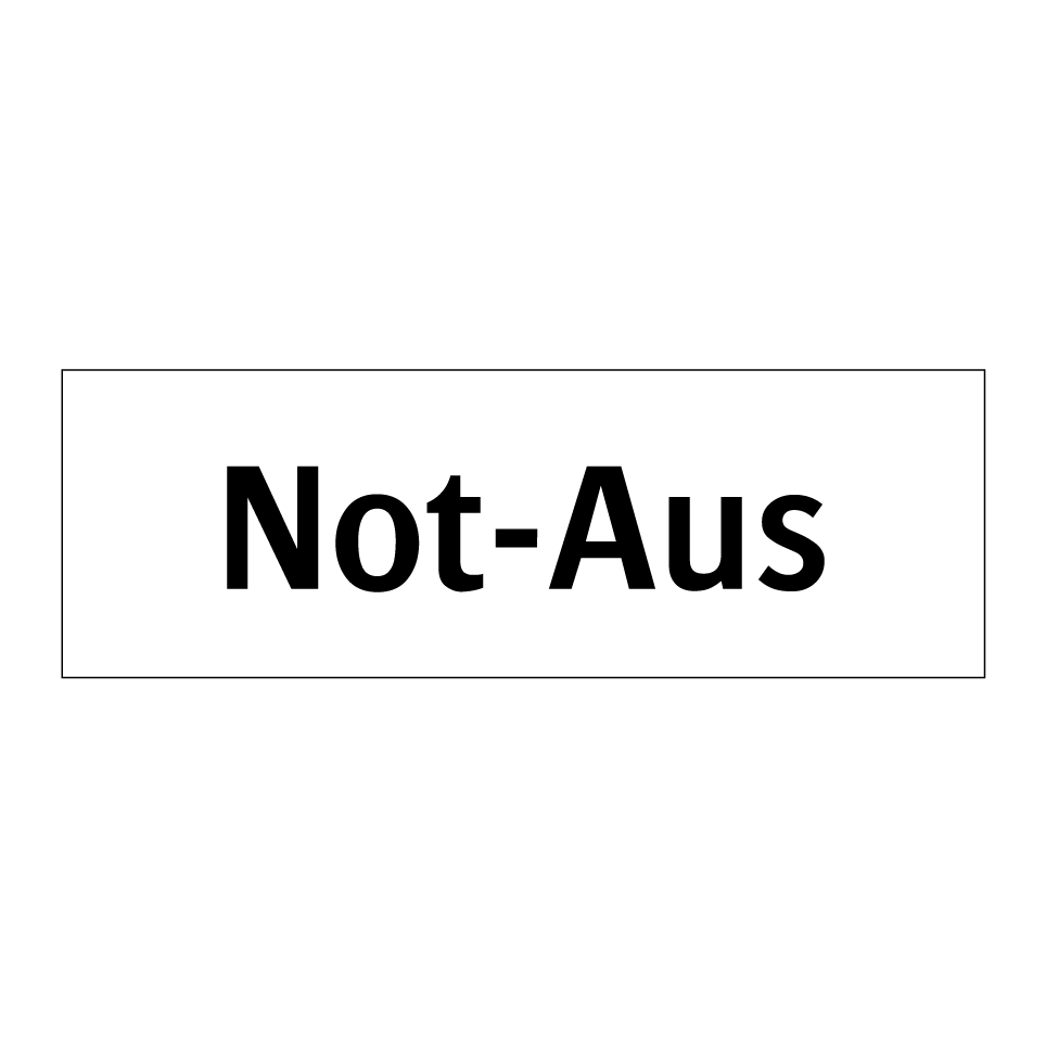Not-Aus