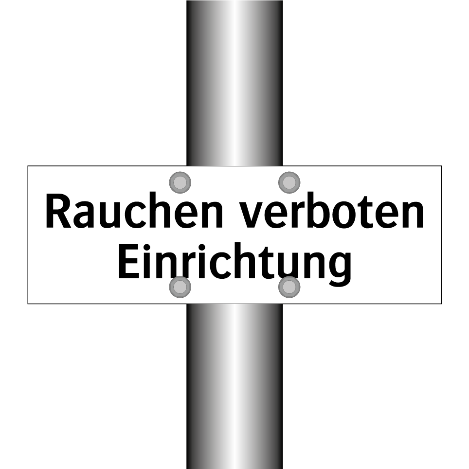 Rauchen verboten Einrichtung