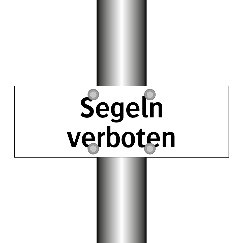 Segeln verboten
