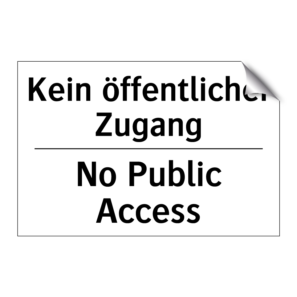 Kein offenes Feuer - No open flame