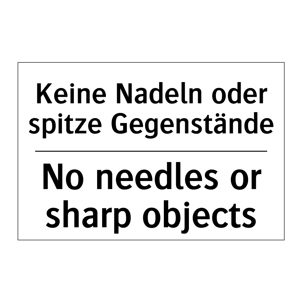 Kein Zutritt für Personen mit /.../ - No entry for people with pacemakers/.../