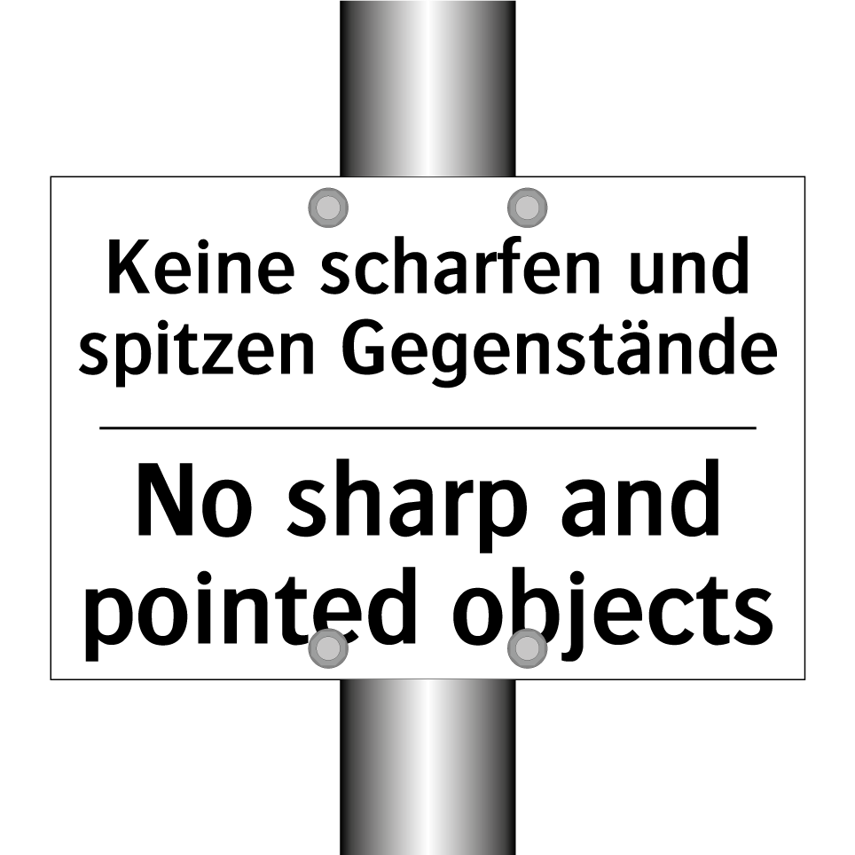 Kein Zutritt für Unbefugte führt /.../ - No Access for Unauthorized Persons /.../