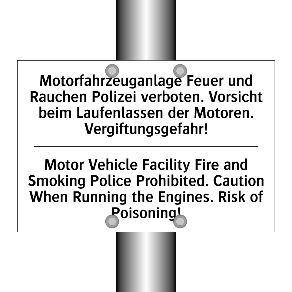 Motorfahrzeuganlage Feuer und /.../ - Motor Vehicle Facility Fire and /.../