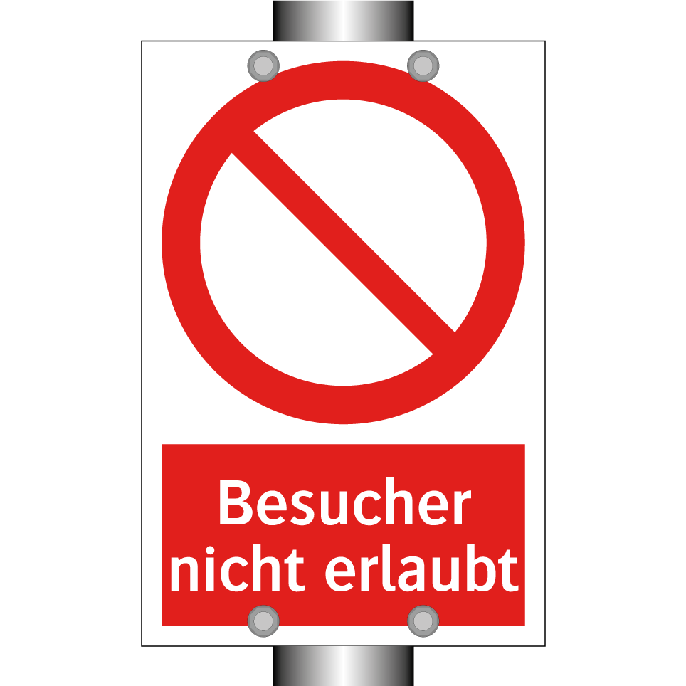 Besucher nicht erlaubt