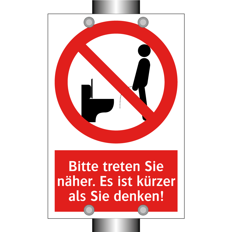 Bitte treten Sie näher. Es ist kürzer als Sie denken!
