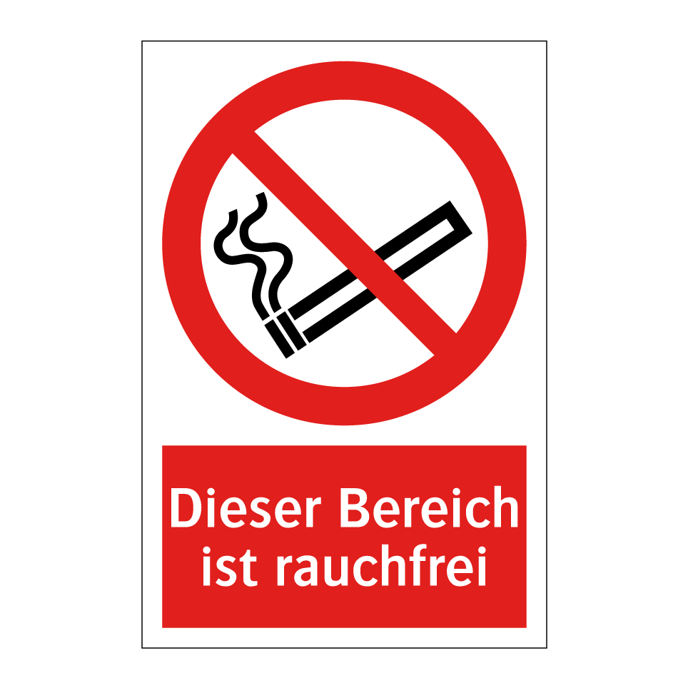 Dieser Bereich ist rauchfrei