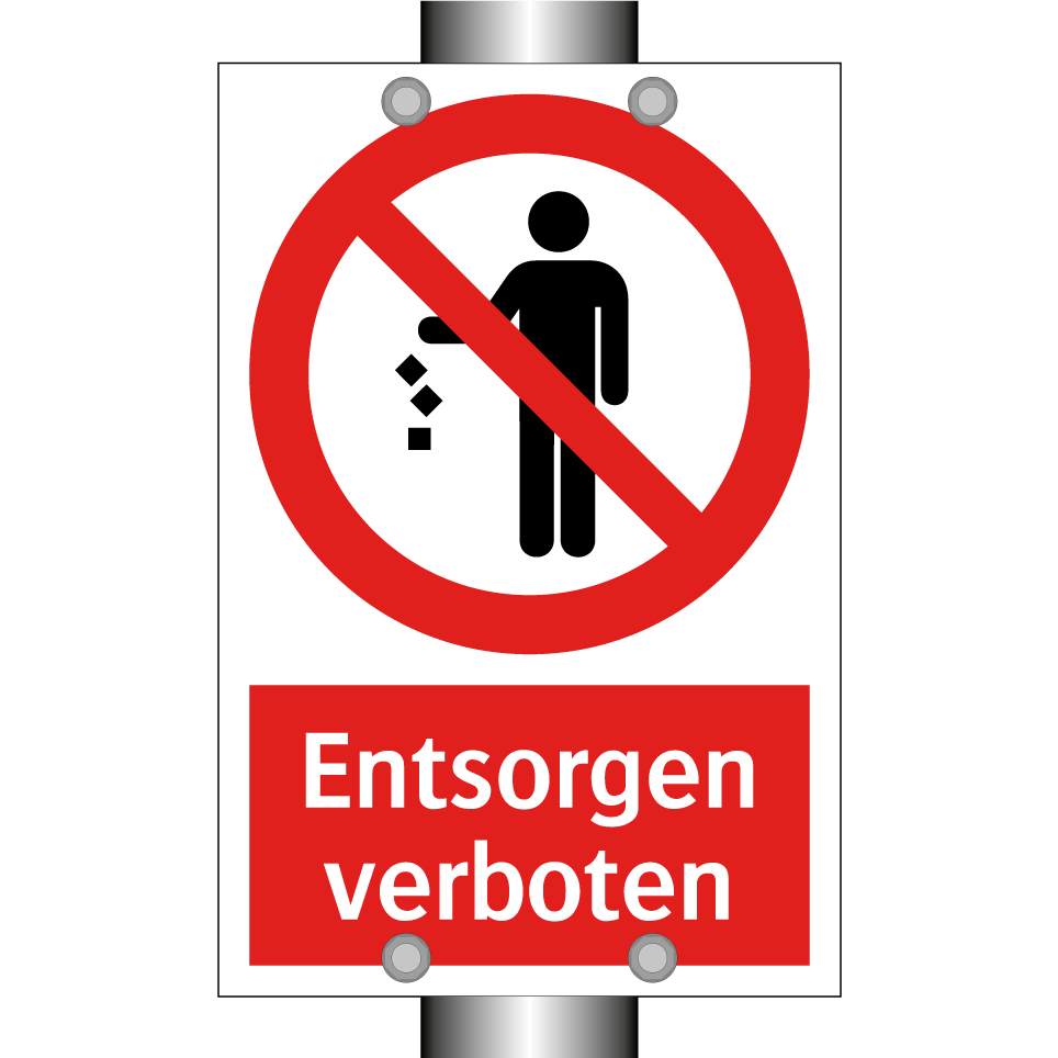 Entsorgen verboten