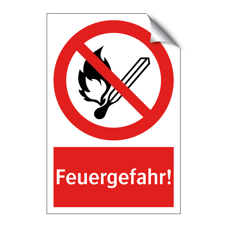 Feuergefahr!