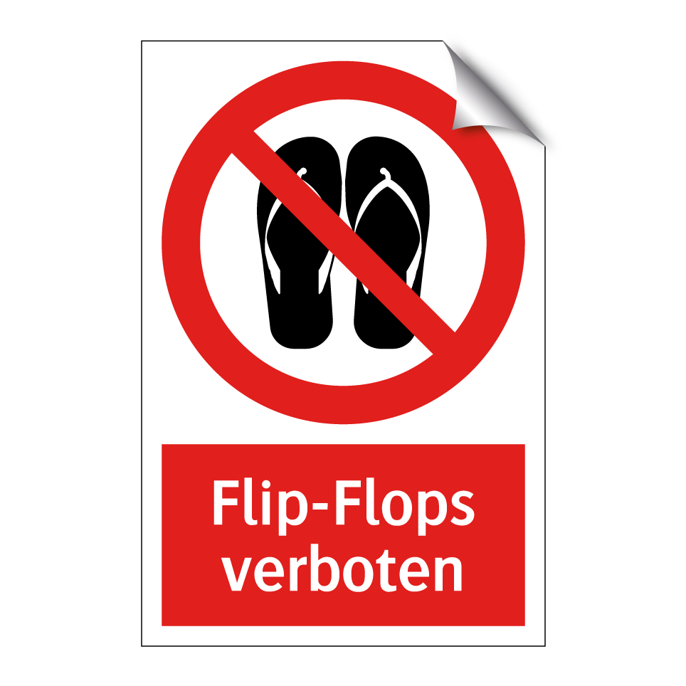Flip-Flops verboten