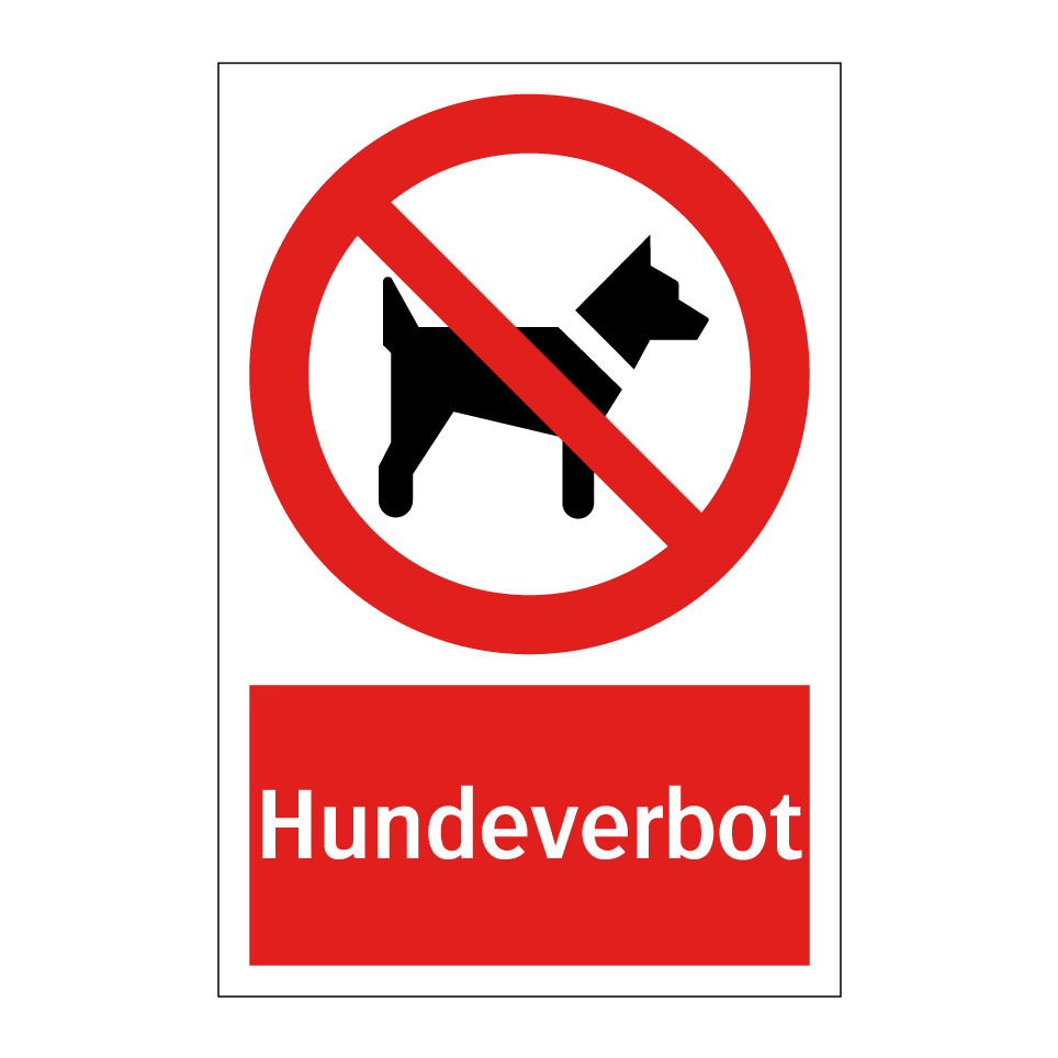 Hundeverbot