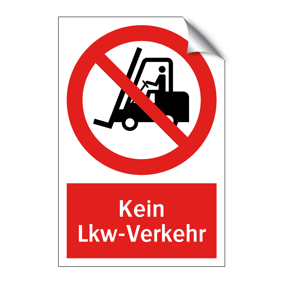 Kein Lkw-Verkehr