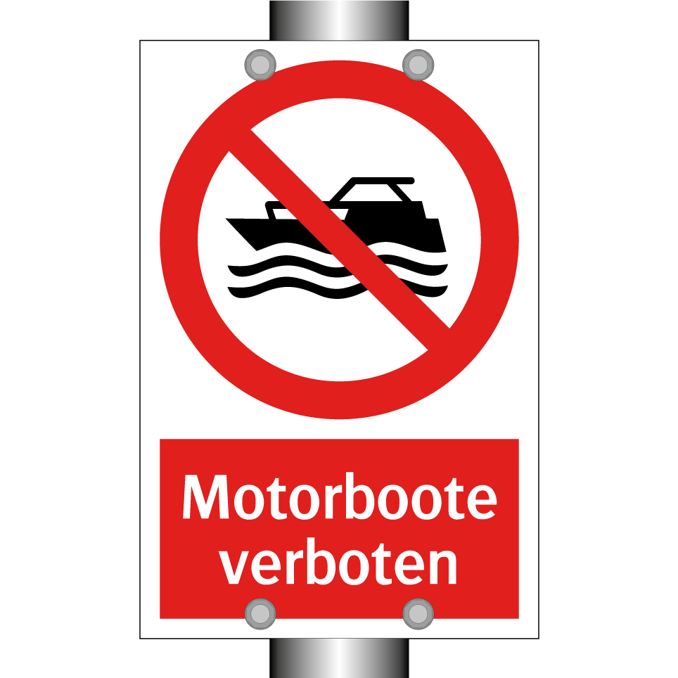 Motorboote verboten