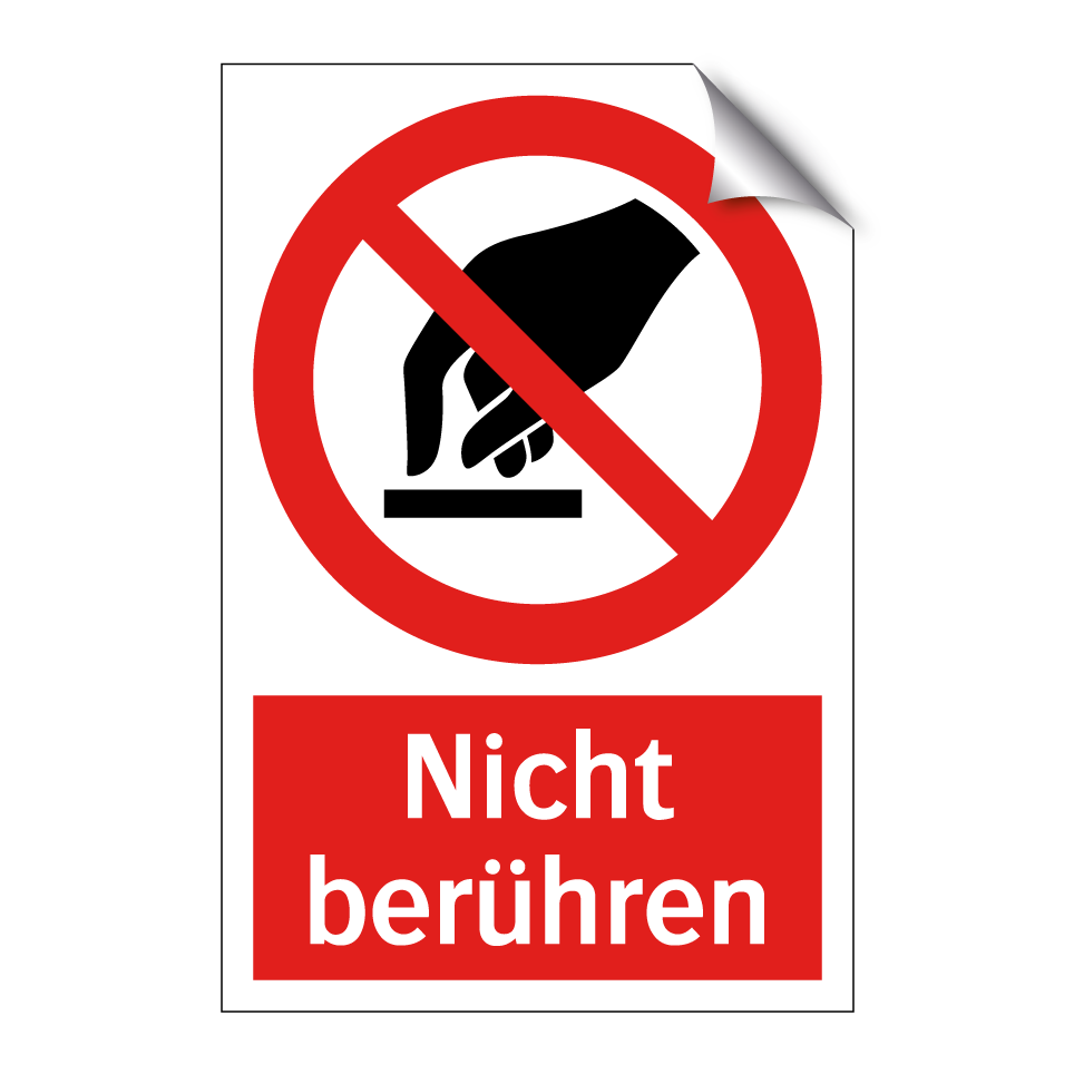 Nicht berühren