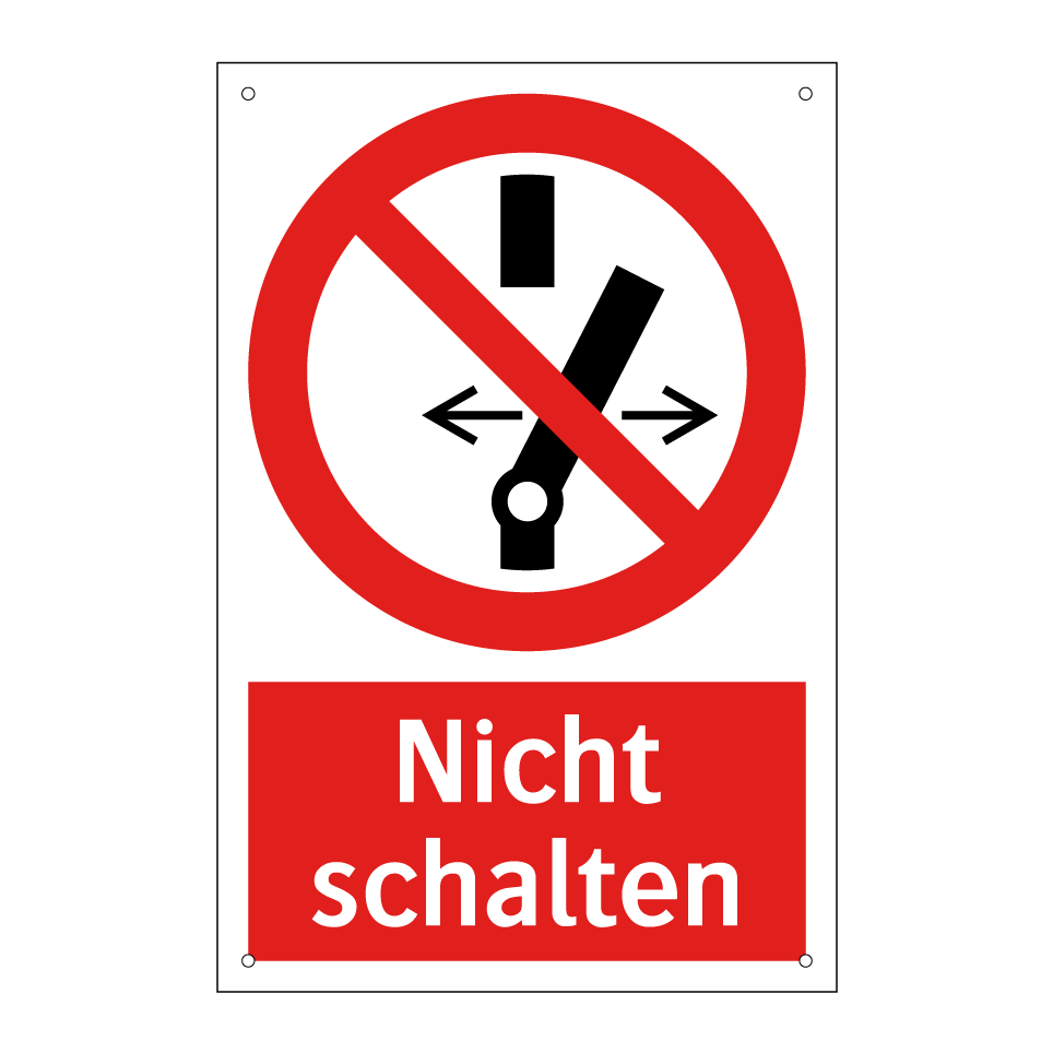 Nicht schalten