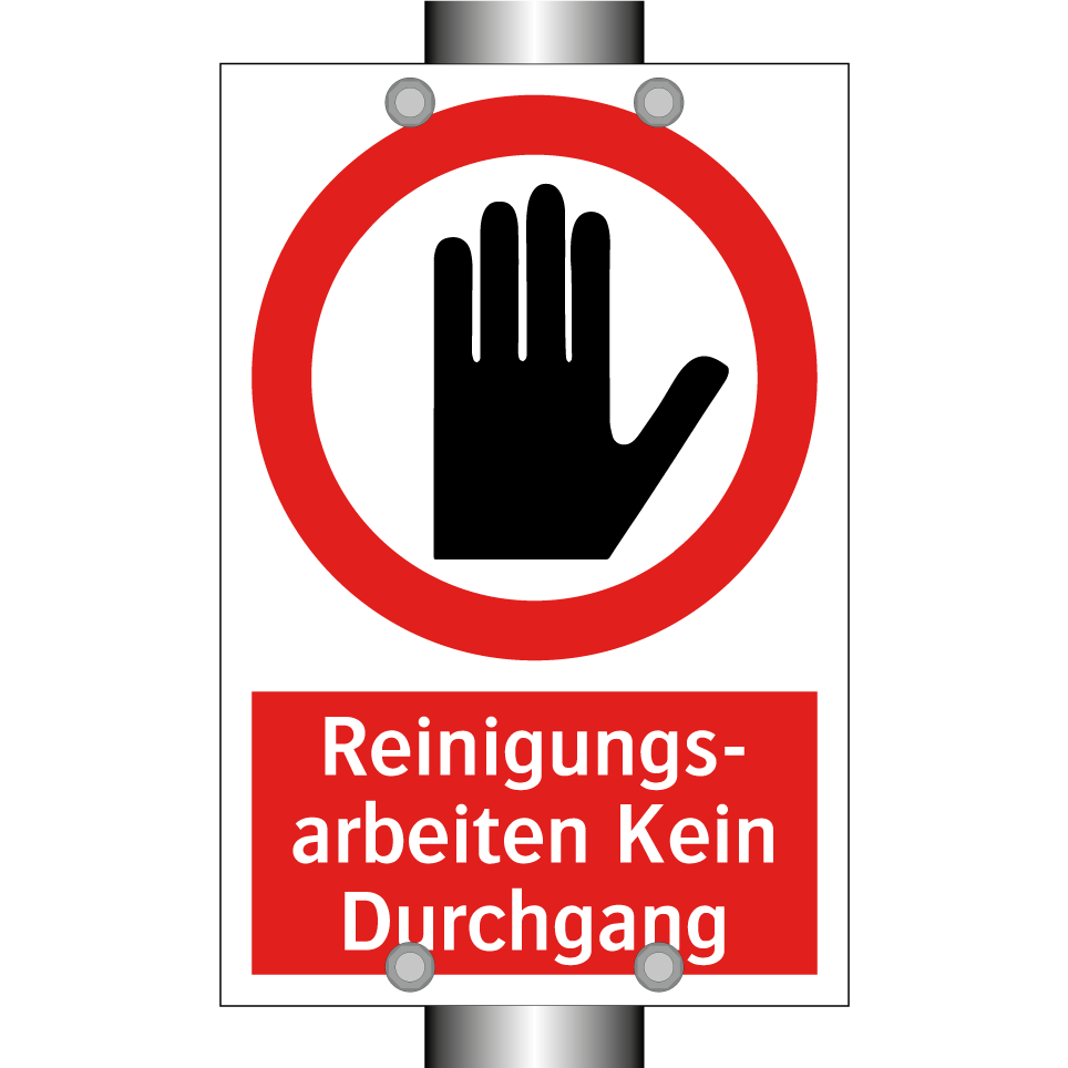 Reinigungs- arbeiten Kein Durchgang