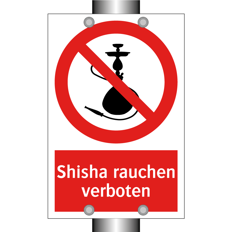 Shisha rauchen verboten