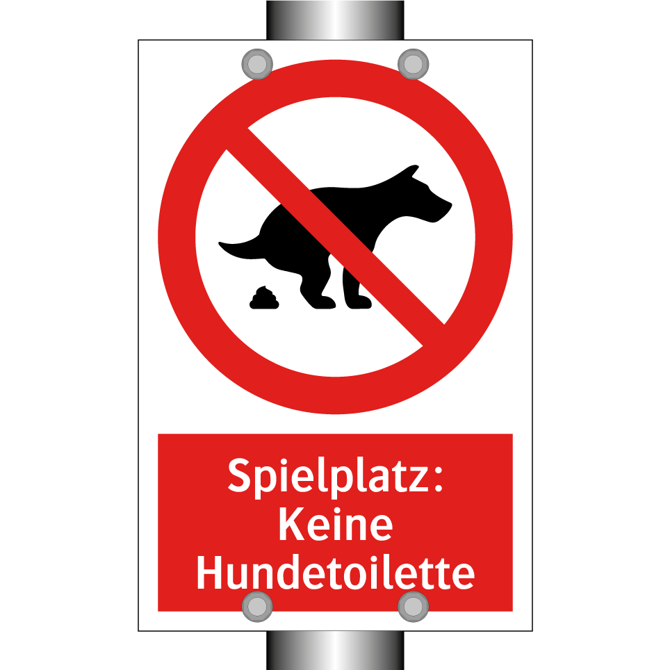 Spielplatz: Keine Hundetoilette