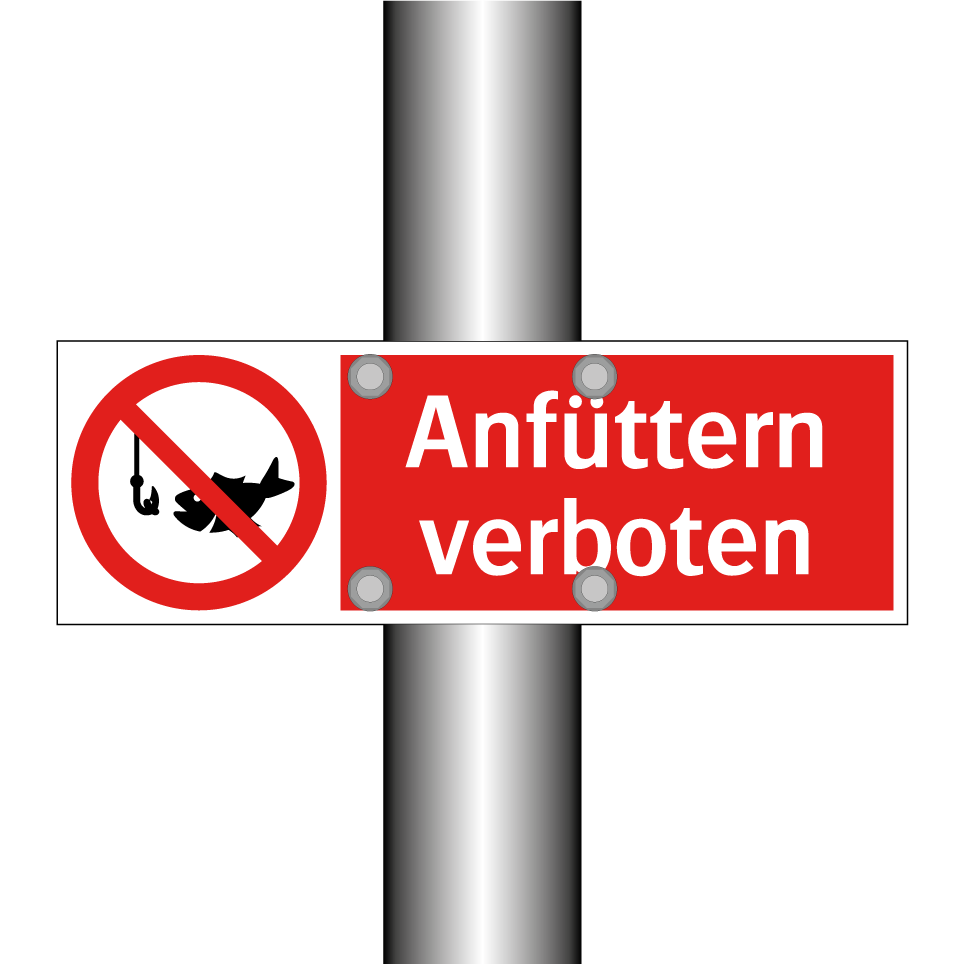 Anfüttern verboten