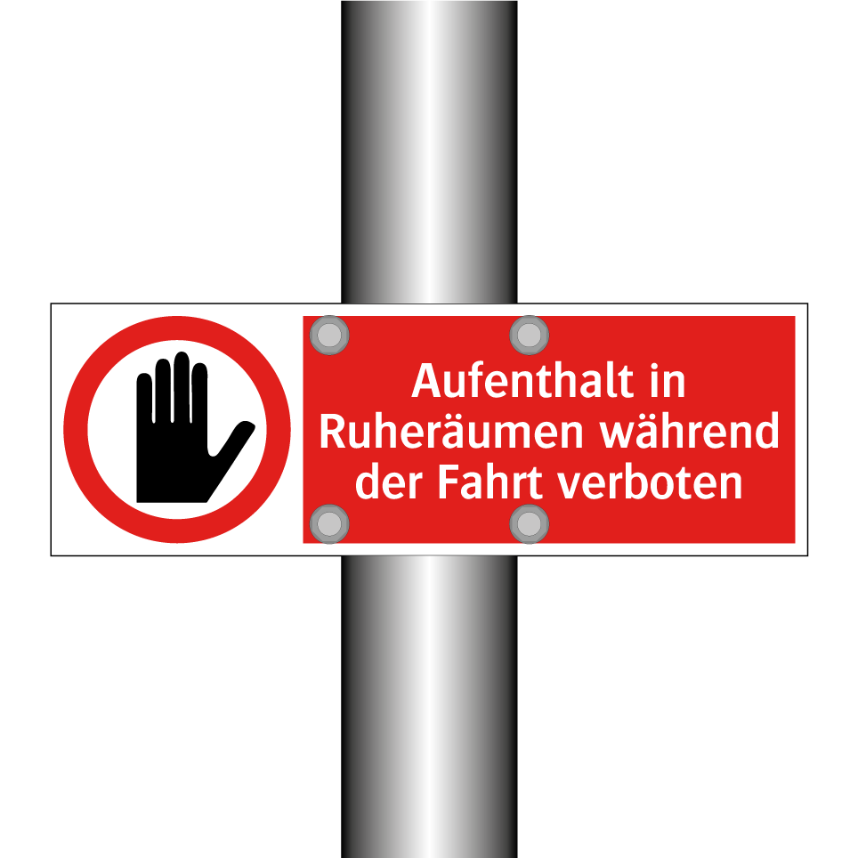 Aufenthalt in Ruheräumen während der Fahrt verboten