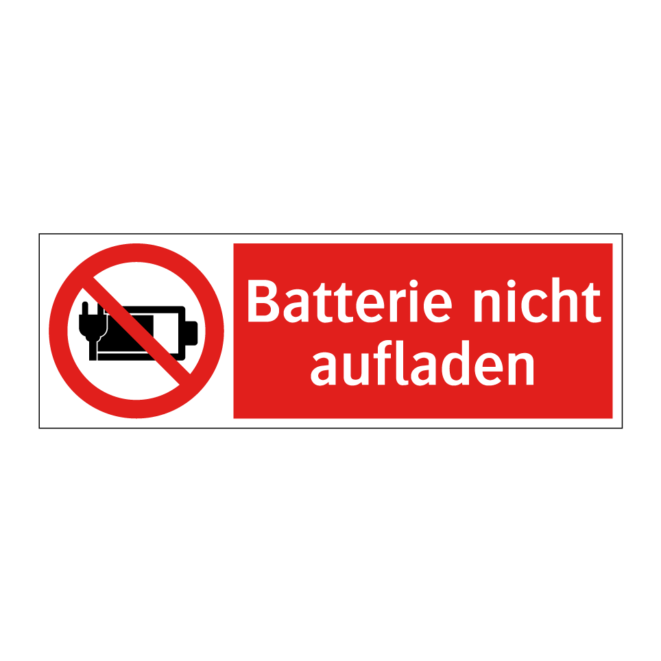 Batterie nicht aufladen