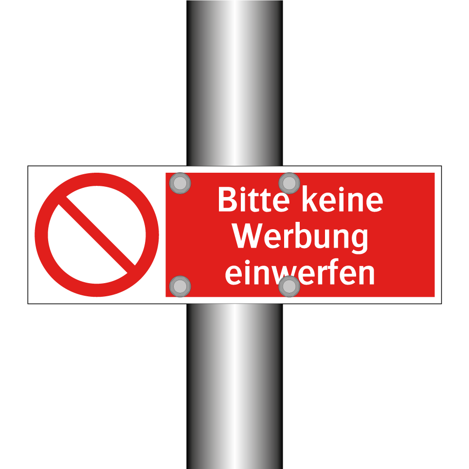 Bitte keine Werbung einwerfen