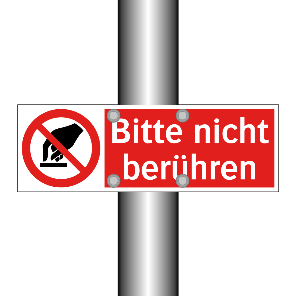 Bitte nicht berühren