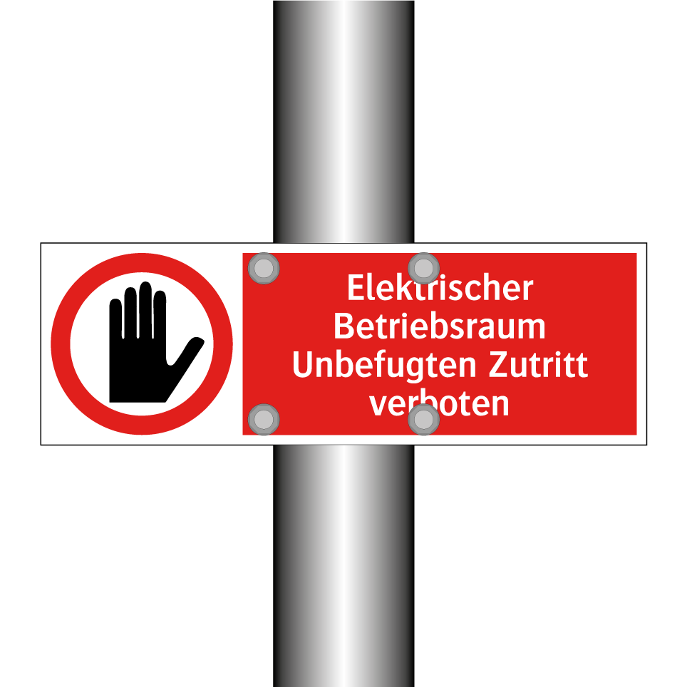 Elektrischer Betriebsraum Unbefugten Zutritt verboten