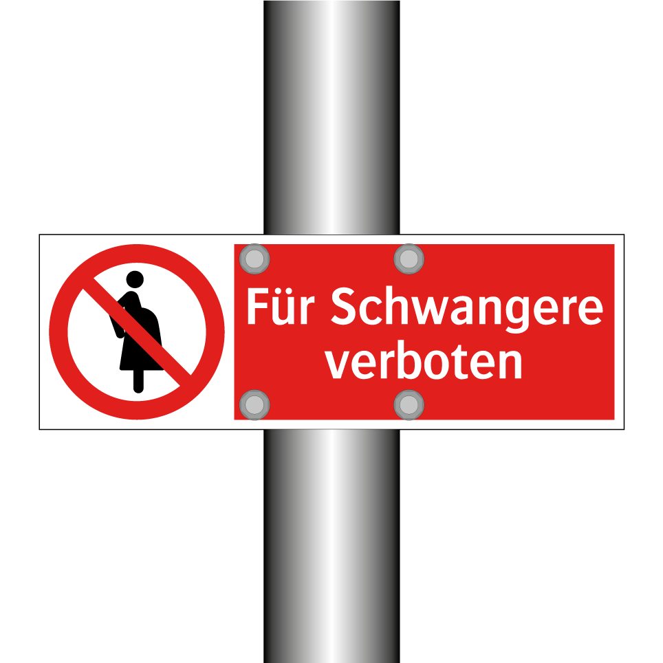 Für Schwangere verboten