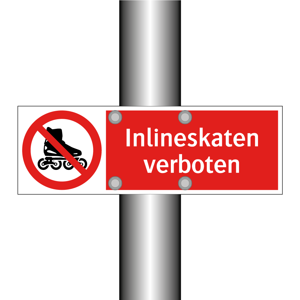 Inlineskaten verboten