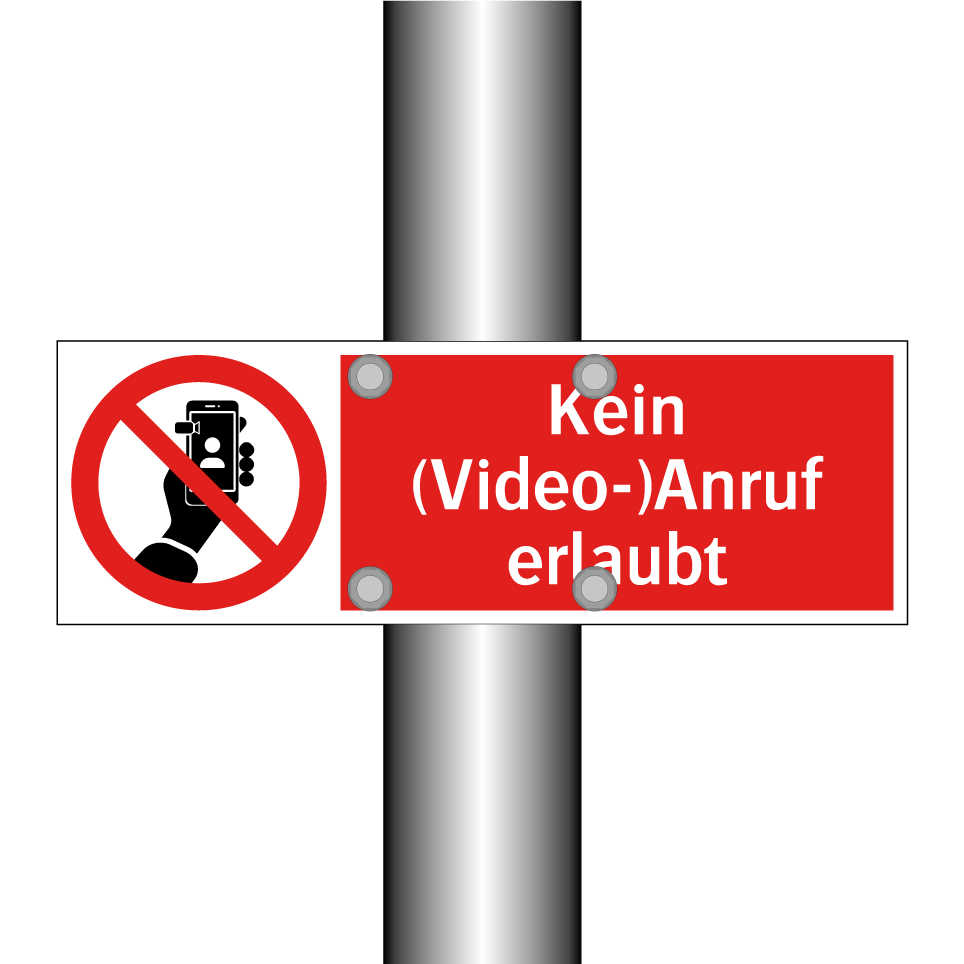 Kein (Video-)Anruf erlaubt