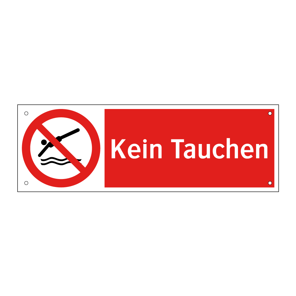 Kein Tauchen