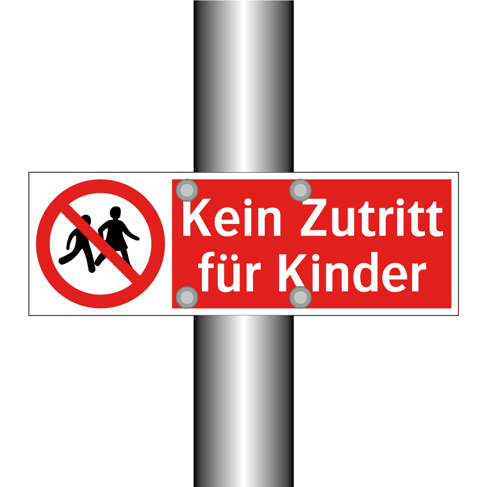 Kein Zutritt für Kinder