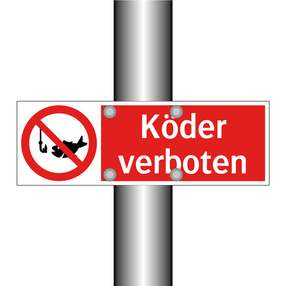 Köder verboten