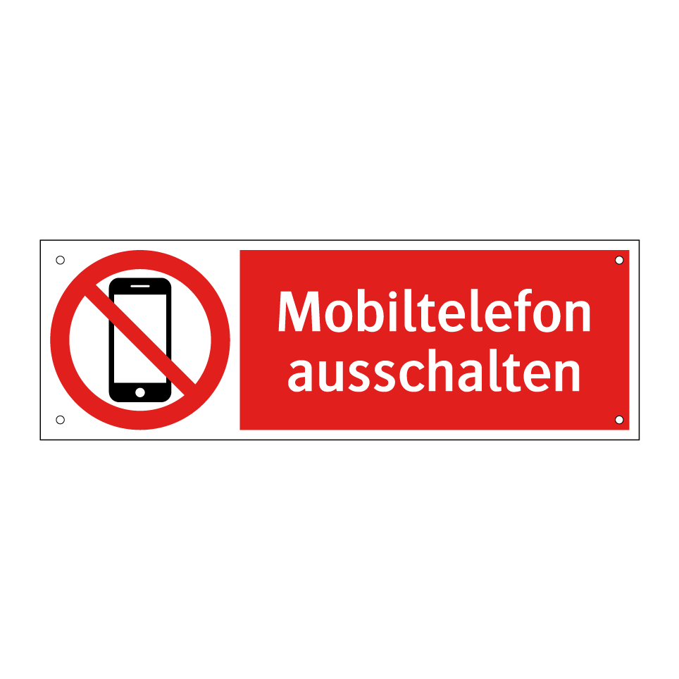 Mobiltelefon ausschalten