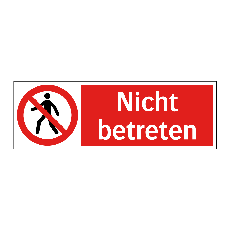 Nicht betreten