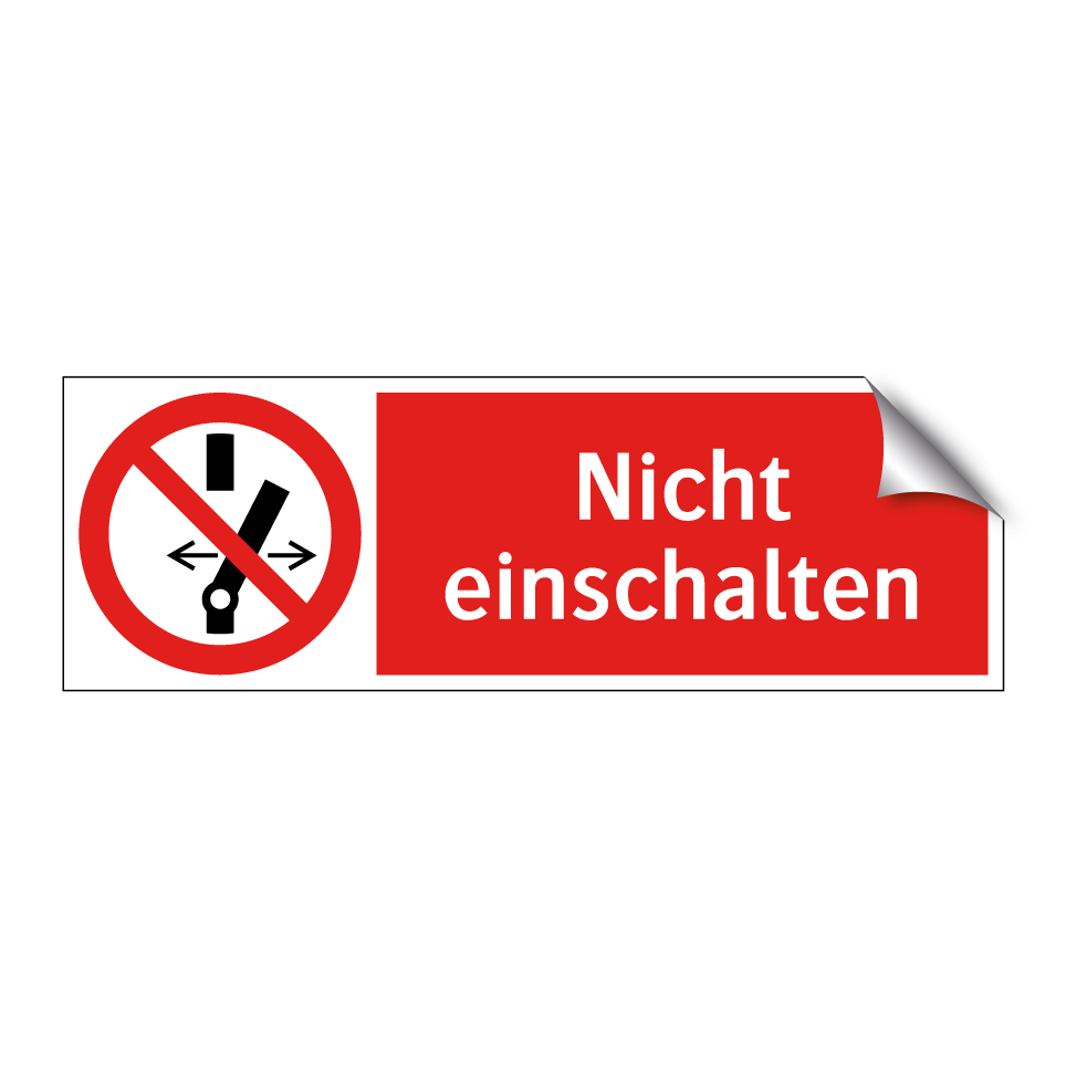 Nicht einschalten