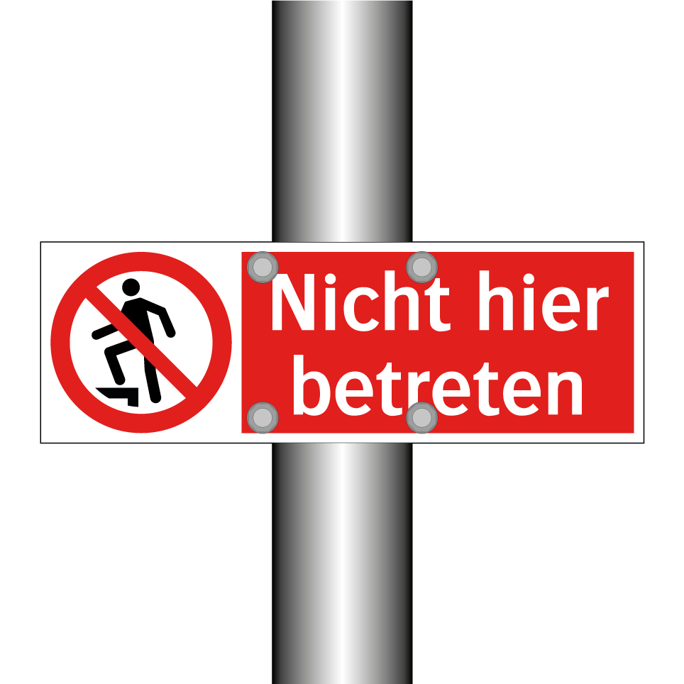 Nicht hier betreten