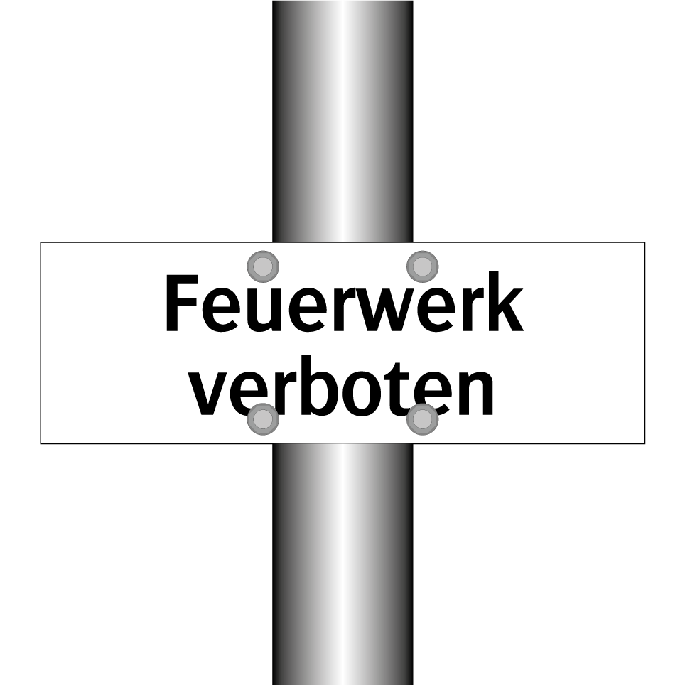 Feuerwerk verboten