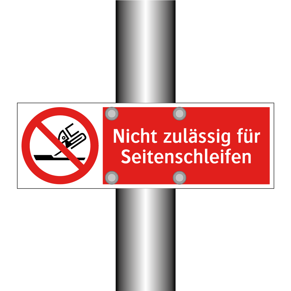 Nicht zulässig für Seitenschleifen