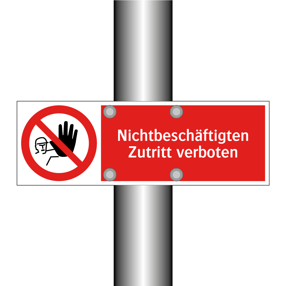 Nichtbeschäftigten Zutritt verboten