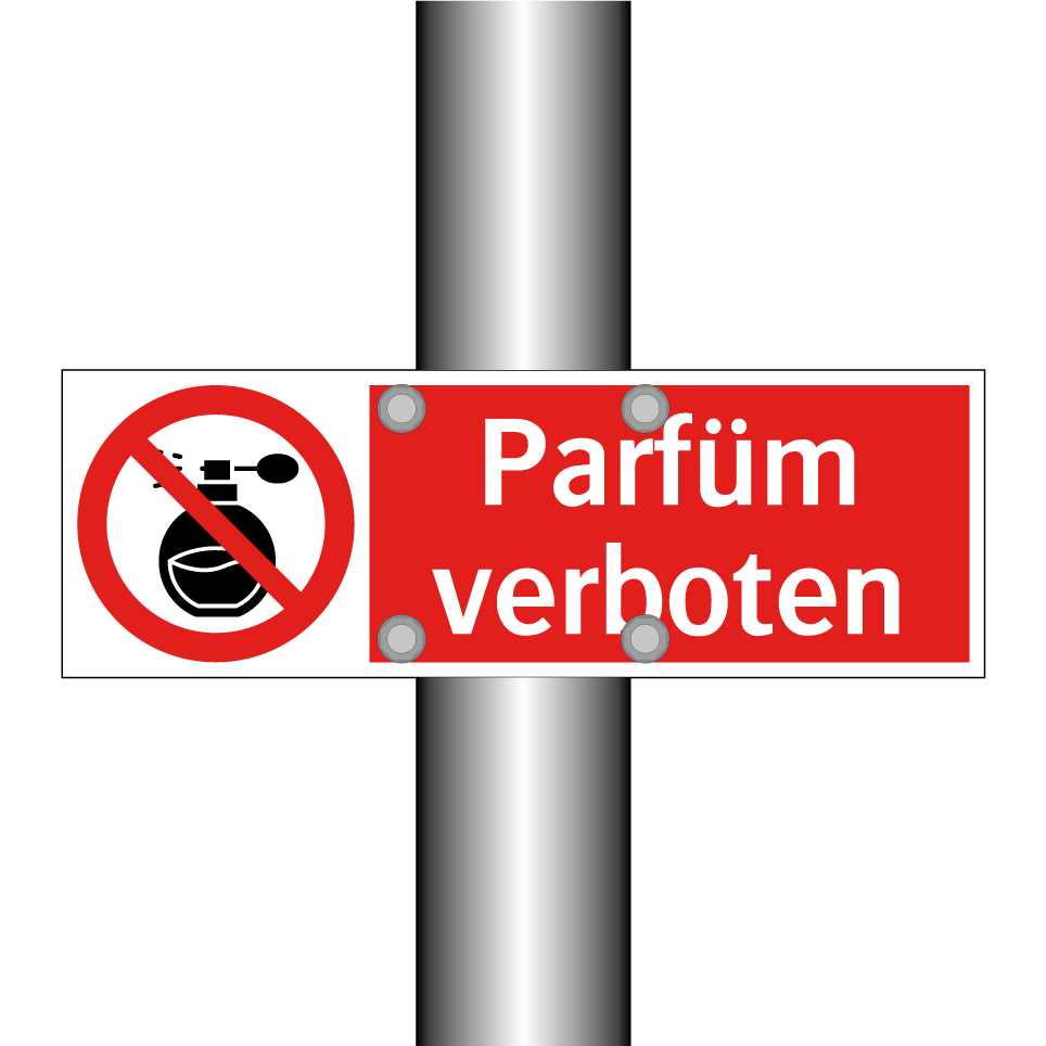 Parfüm verboten