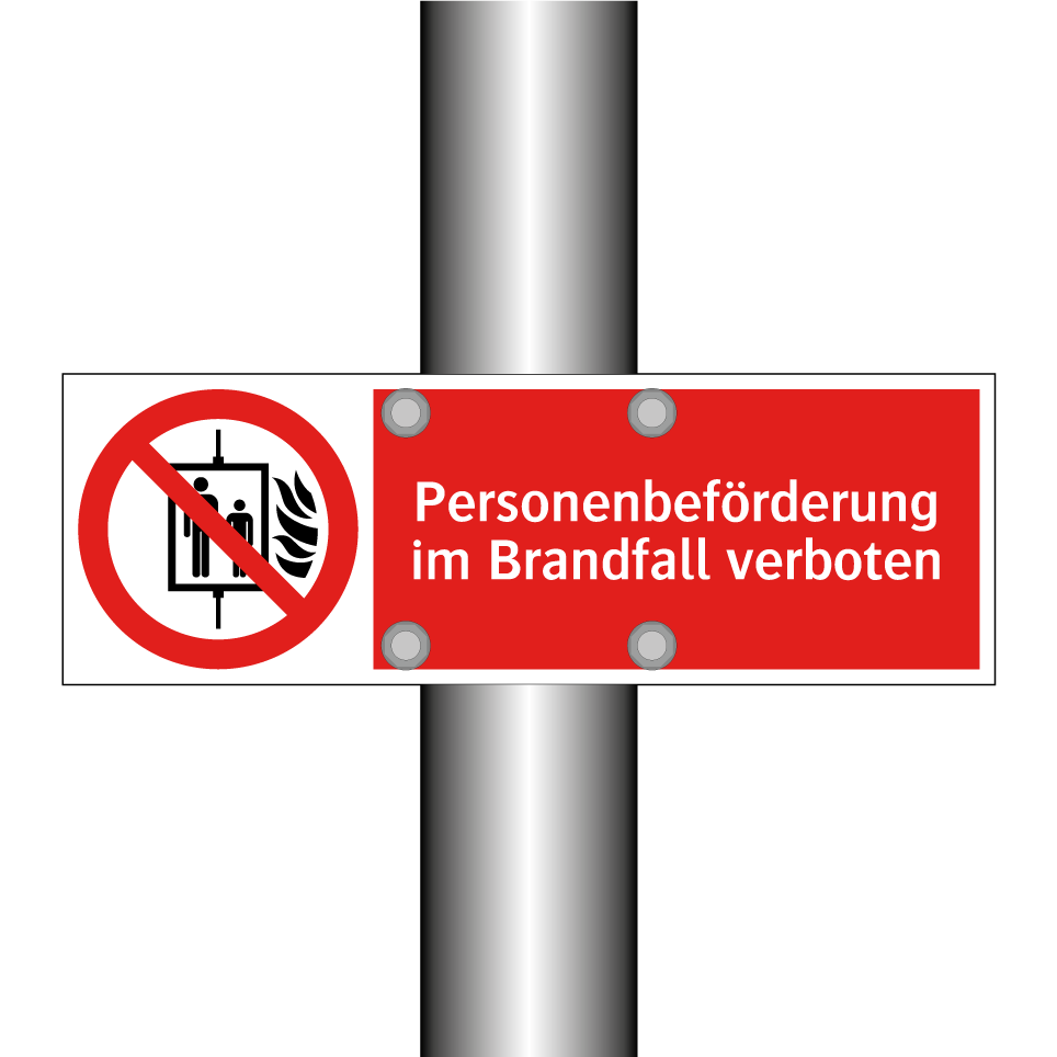 Personenbeförderung im Brandfall verboten