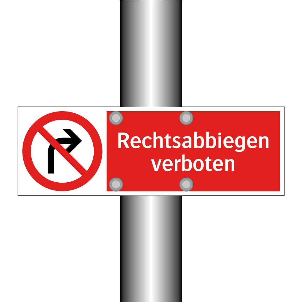 Rechtsabbiegen verboten