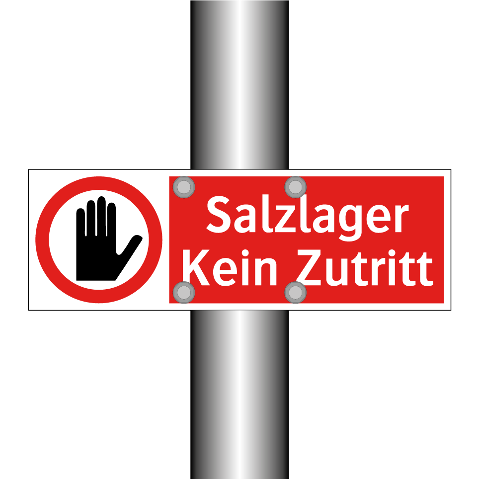 Salzlager Kein Zutritt