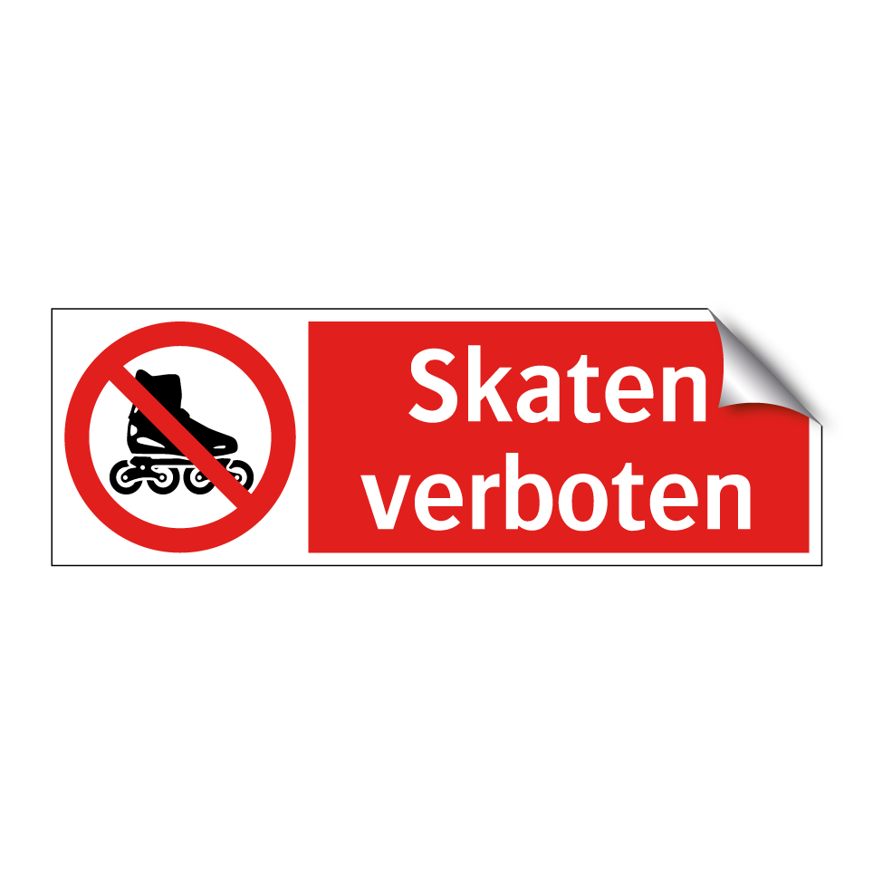 Skaten verboten