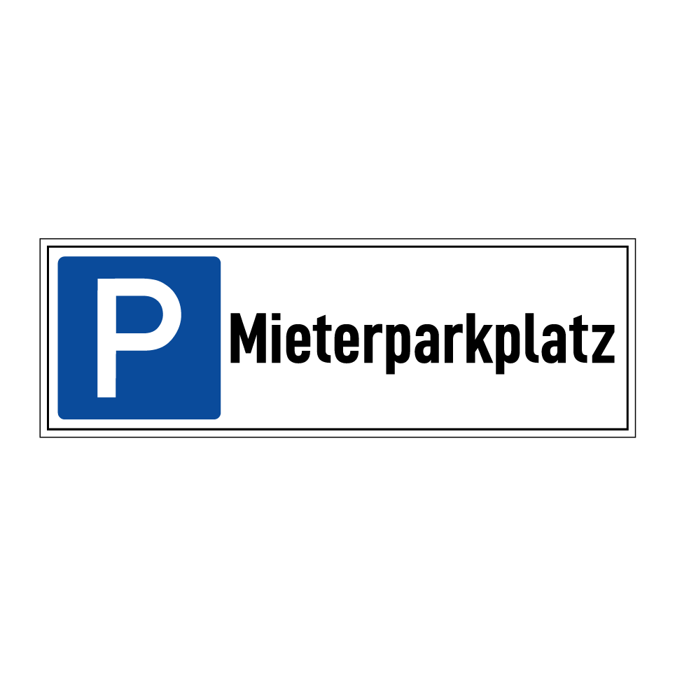 Mieterparkplatz