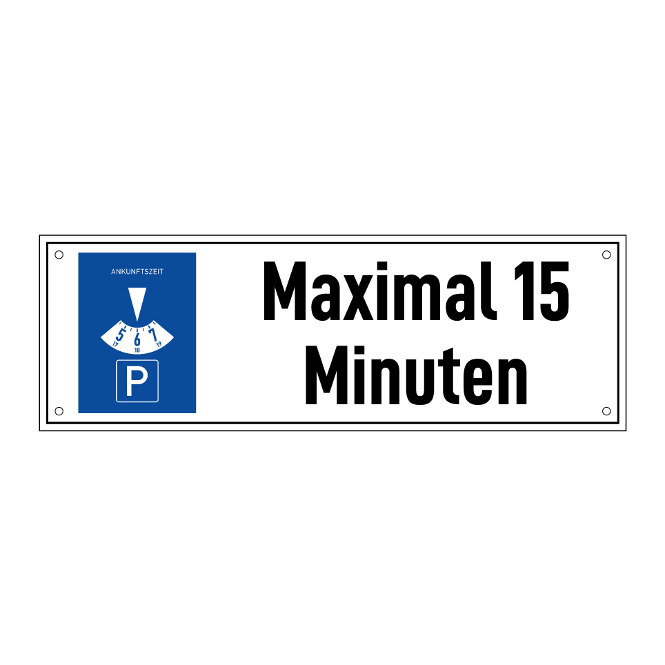 Maximal 15 Minuten