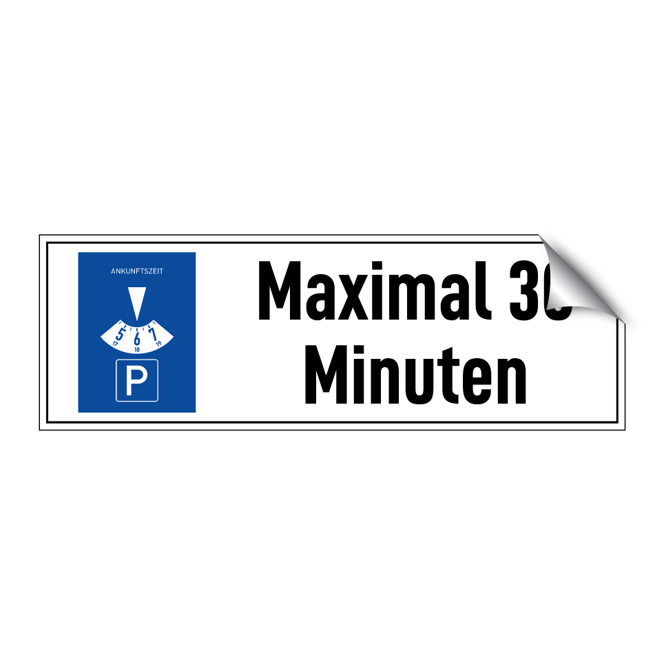 Maximal 30 Minuten