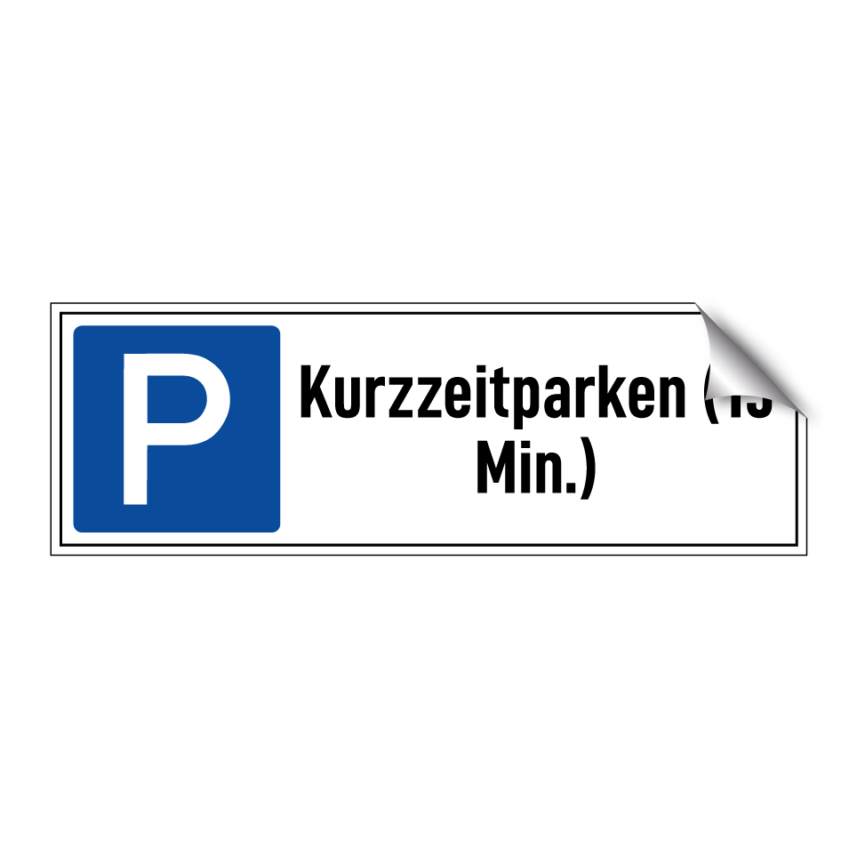 Kurzzeitparken (15 Min.)